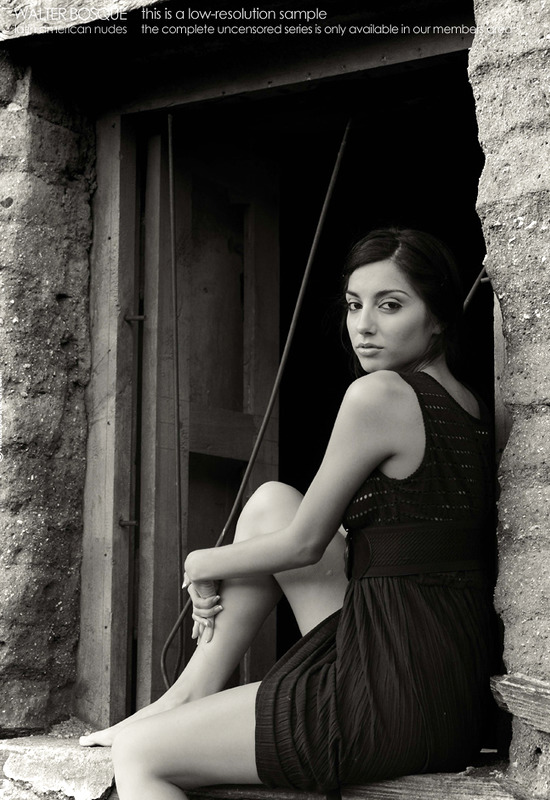 Liz in Adobe by Walter Bosque Art