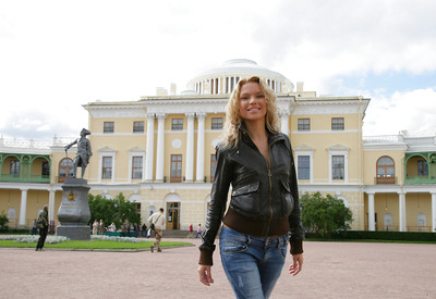 Pretty Blonde in Outdoor Nudes by Watch4Beauty