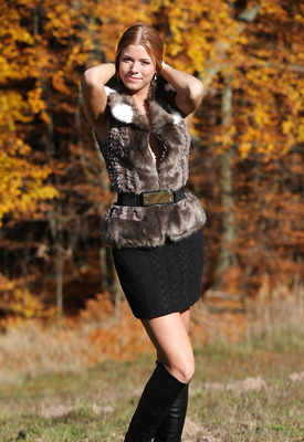 Chrissy Fox in Autumn Colors by Watch4Beauty