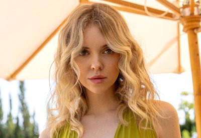 Kira Kyox in Poolside Blonde by Wow Girls - 2 of 12