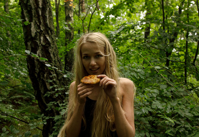 Vlada Romashina in Mushroom Hunting by Zishy