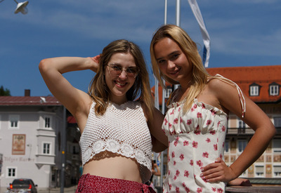 Nyla Rox in Nyla and Lark Stuck In Deutschland by Zishy