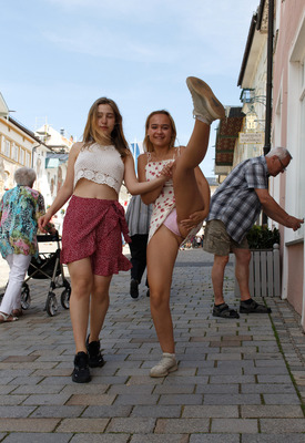 Nyla Rox in Nyla and Lark Stuck In Deutschland by Zishy