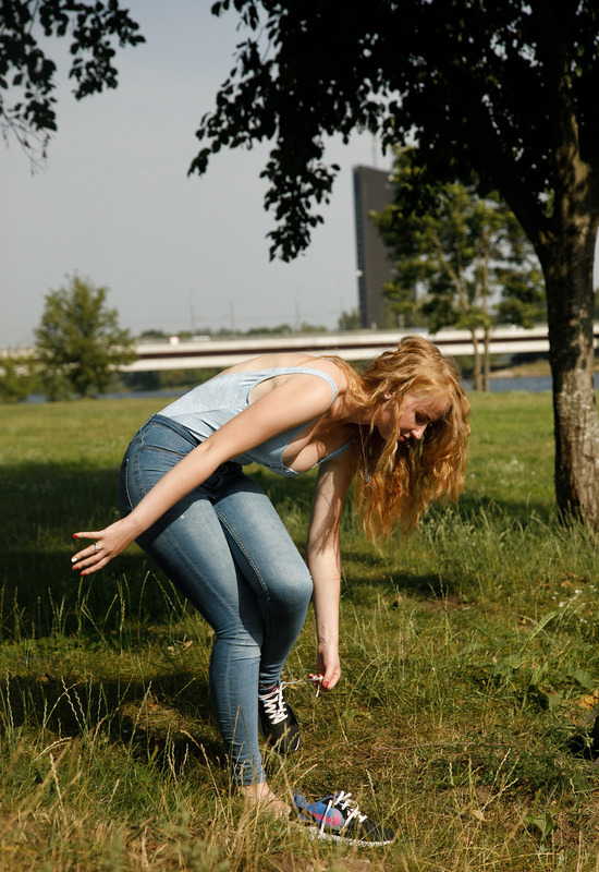 Helene Trobec in Graffiti River by Zishy