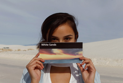 Alejandra Cobos in White Sands by Zishy - 1 of 12