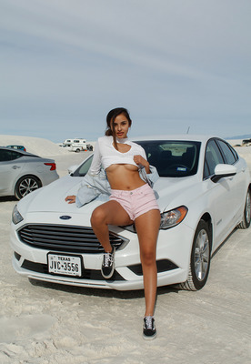 Alejandra Cobos in White Sands by Zishy - 4 of 12