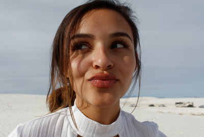 Alejandra Cobos in White Sands by Zishy - 6 of 12