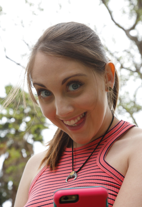 Nickey Huntsman in Sends Out Good Vibes by Zishy