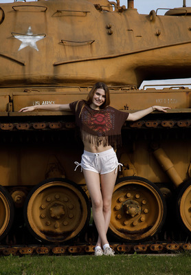 Lauralynn Parrish in Give Peace A Tank by Zishy - 2 of 12