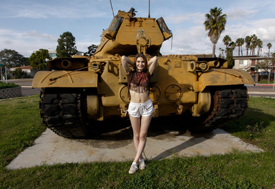 Lauralynn Parrish in Give Peace A Tank by Zishy