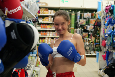 Sayah Heaney in Save The Stores by Zishy - 10 of 16