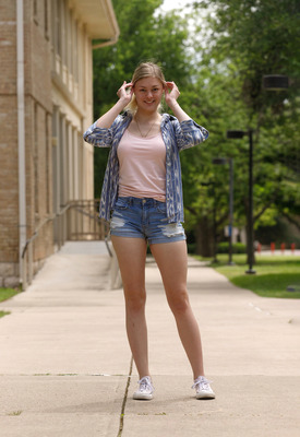 Amber Moore in Christian Campus Review by Zishy