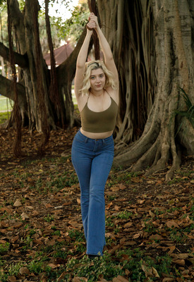 Gia Ohmy in Pretzel Buns Only by Zishy