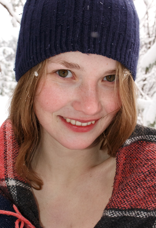 Lida Nowak in Snow Is Quiet by Zishy