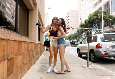 Liz Jordan and Angel Youngs in X Friends by Zishy