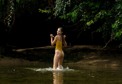 Suzie Hartford and Moon Torrance in Moon and Suzie Lemon Wedges 2 by Zishy