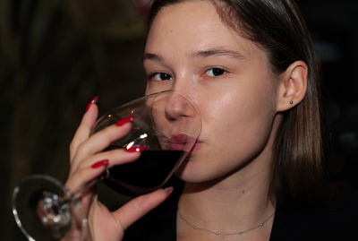 Sayah Heaney in Wine Works by Zishy - 2 of 12